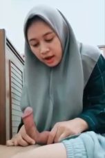 Jilbab Cantik Toge Servis Pacar Sampe Crott 7 Menit Aj